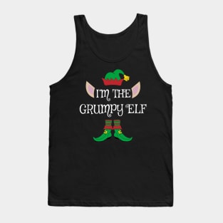 I'm The Grumpy Christmas XMas Elf Tank Top